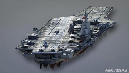 资料图：003航母CG图