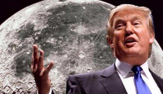 中国载人登月遇一强劲对手 特朗普为何积极推