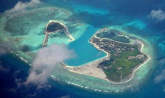 中国南海岛礁 (图源:网络)