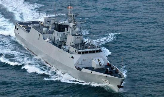 056轻护首舰蚌埠舰隶属东海舰队。