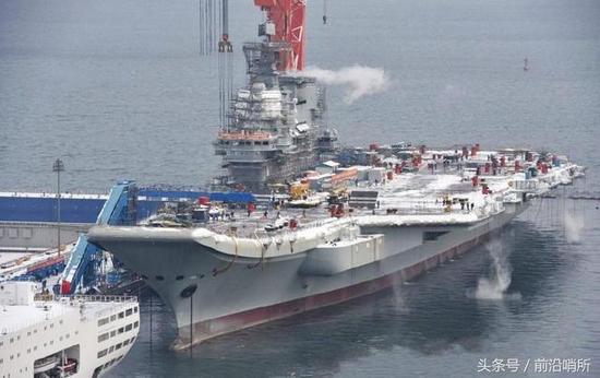 此装备一出证实我002型航母将有大动作 4个国