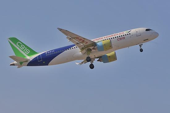 C919��ɻ�102�ܻ��������졣