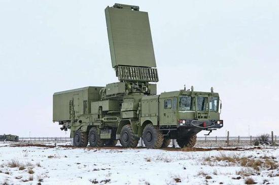 S-400防空导弹装备的雷达