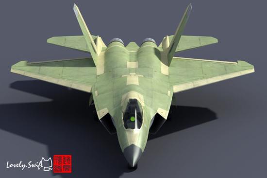 FC-31 2.0版效果图。非常感谢作者（见水印）