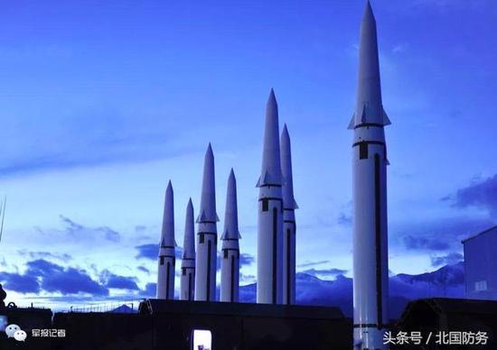 △中国战术弹道导弹的规模和性能都是世界数一数二的