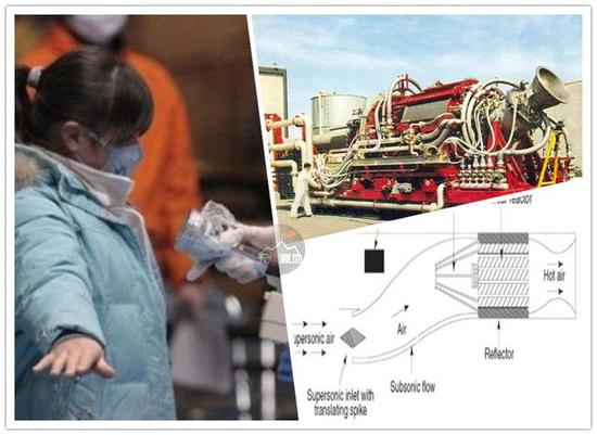 核动力发动机 本质就是压缩-加热空气-喷出去 辐射量自然可想而知了