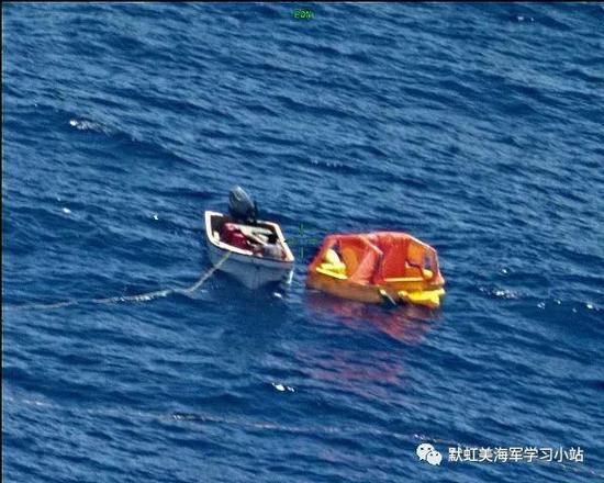 没有水上飞机,VP-8巡逻机依然靠此神器就南太平洋失踪渔民