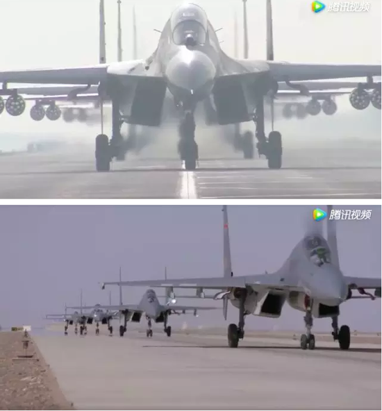 “空军发布”发布的这个练兵备战宣传片《为胜战起飞》,片长4分19秒。