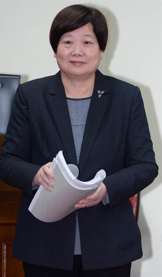 林美珠自我感觉良好地认为“劳基法修法是越修越漂亮。”。(台湾《中时》报系资料图)