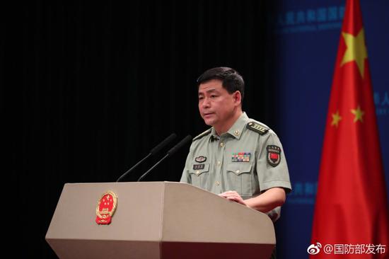 我国防部回应50艘军舰通过台湾海峡:是正常安