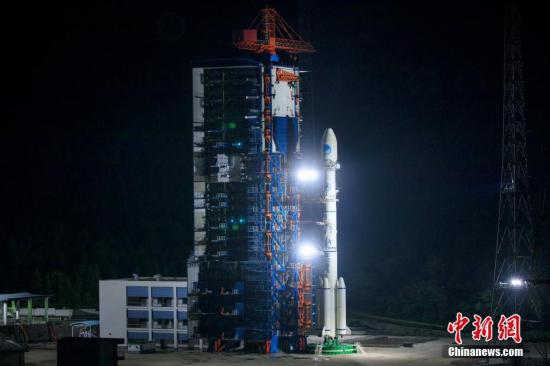 2019年6月25日2时9分,中国在西昌卫星发射中心用长征三号乙运载火箭,成功发射第46颗北斗导航卫星 图/郭文彬
