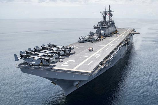 “黄蜂”级两栖攻击舰“基萨奇山”(LHD-3)号