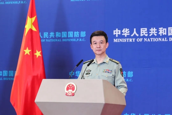 吴谦 图源：“国防部发布”微信公众号