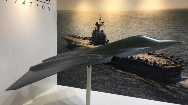 一步登天超我歼20？法国六代机模型公开仍是三角翼