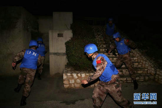 中国赴黎巴嫩维和部队采取措施,紧急疏散隐蔽。