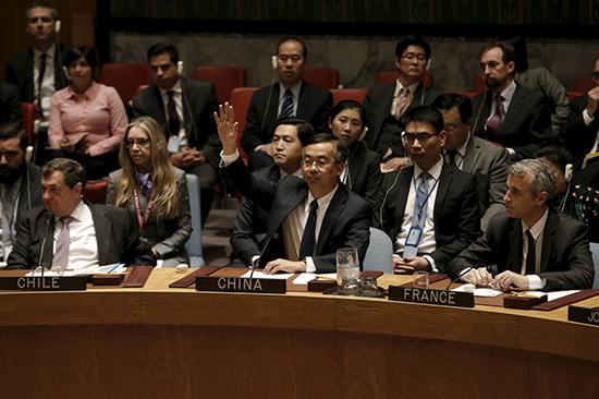 中国常驻联合国副代表王民