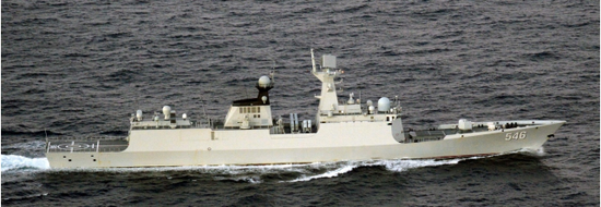 054A型护卫舰盐城舰