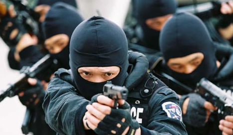 资料图:反恐演习