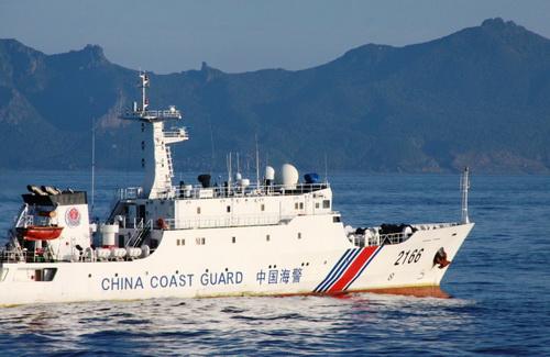 资料图:中国海警巡航钓鱼岛领海