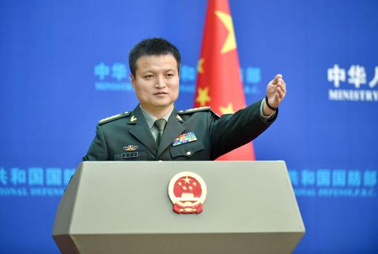 国防部新闻局局长、国防部新闻发言人杨宇军大校