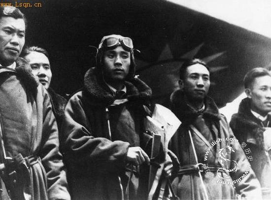 抗战时期中国空军飞行员