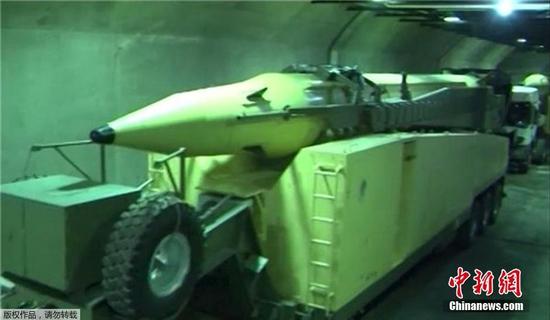 资料图:伊朗导弹