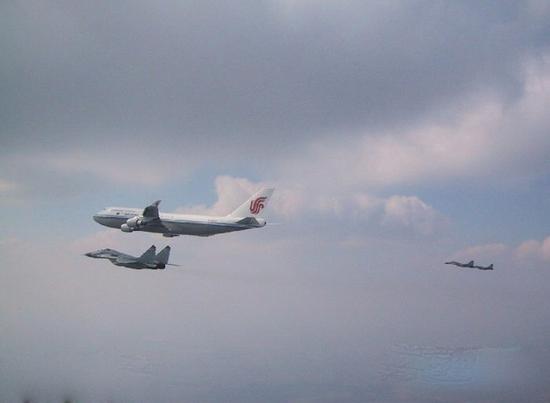 除沙特外还有哪些国家战机曾为习总专机护航(