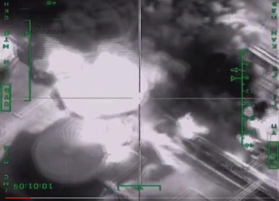 资料图:俄军空袭IS