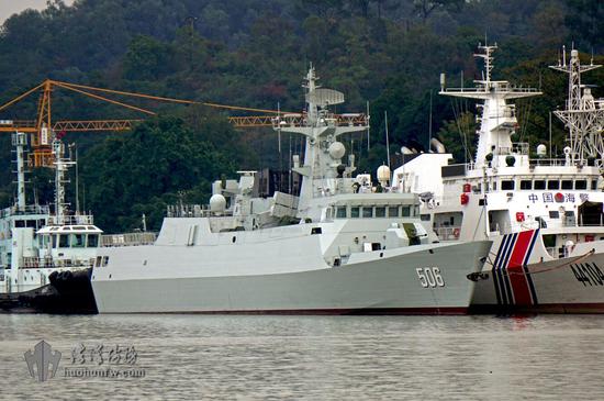 中国海军506荆门舰

