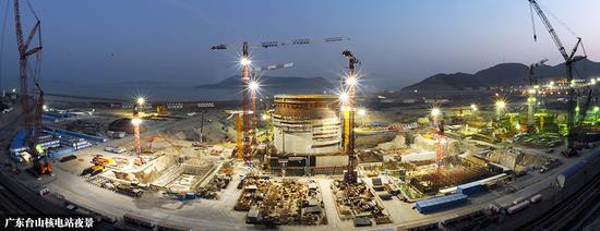 资料图:中国核电站