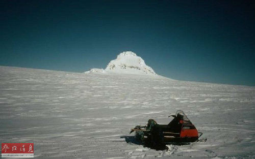 格陵兰岛的Klinck研究站，-69.4摄氏度。Klinck研究站位于北极圈内。