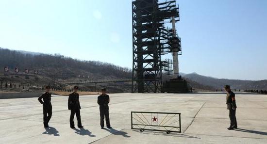 朝鲜的远程导弹发射场