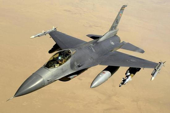 资料图：美军F-16战机