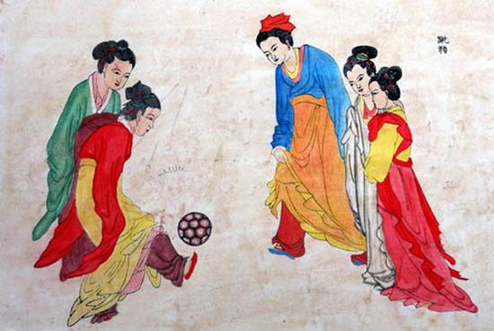 女子蹴鞠