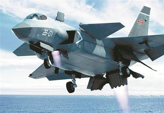 原文配图:军迷畅想的中国垂直起降战机。