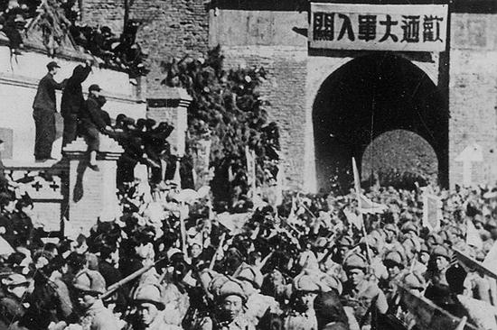 林彪率领东野大军挥师入关