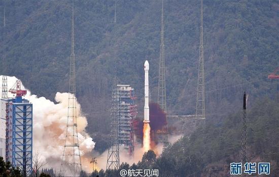 资料图:中国发射长征系列火箭