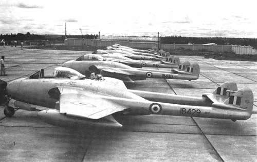 印度空军“吸血鬼”战斗机,到上世纪60年代初已经落后。