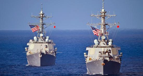 美国军舰