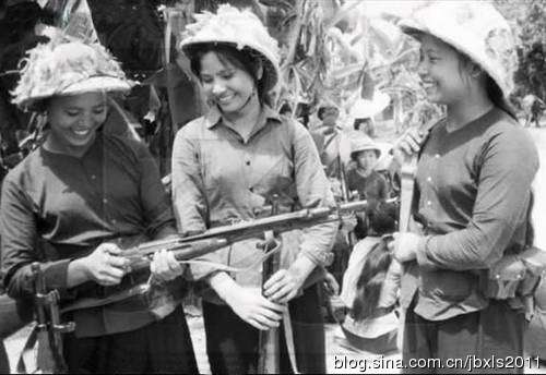 越南女兵其实是十分犀利的“游击杀手”(图文无关)