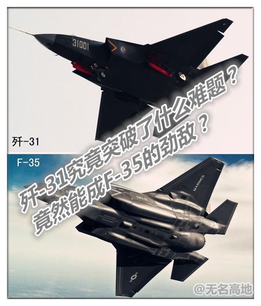深度:美为何最忧心歼31战机?换发动机将抢美f35市场