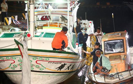 资料图:台湾渔船