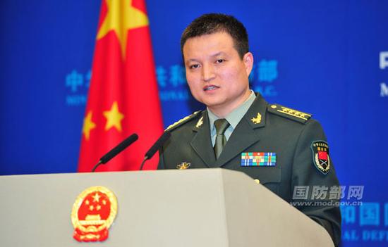 国防部消息局局长、国防部消息讲话人杨宇军大校
