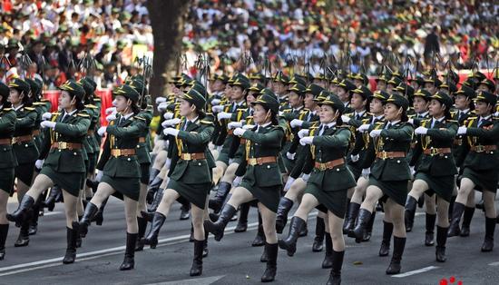 资料图:越南阅兵式