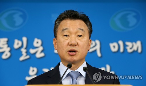 韩国统一部发言人郑俊熙