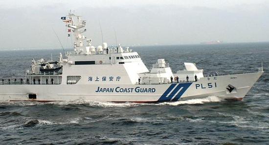 资料图：日本海上保安厅船只