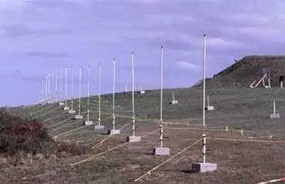 地波雷达天线阵,这是美方就是凭借这一点认为中国在华阳礁布署高频地波雷达