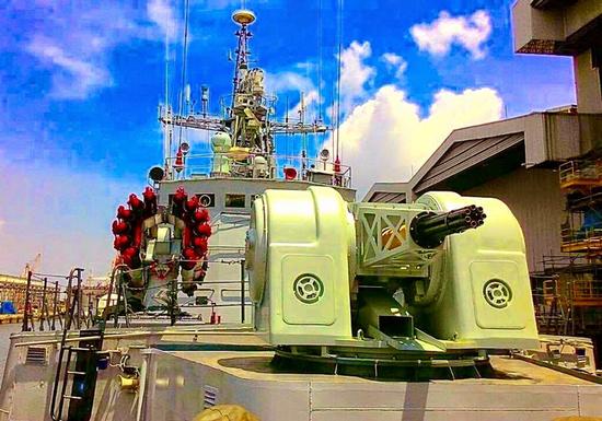 印尼海军“塔哈·赛夫丁苏丹”号上的730系统