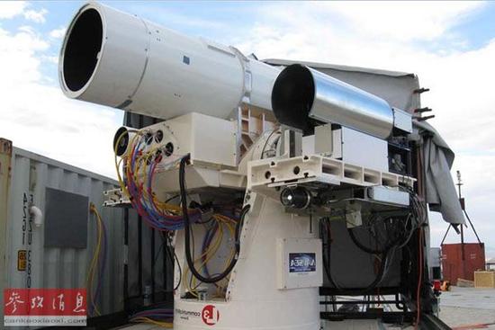 资料图:美国海军定向能武器样机