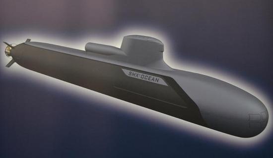 SMX-OCEAN潜艇具备较好的升级潜艇和多用途能力